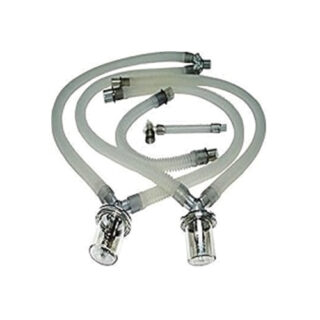 Ventilator Circuit with Double Water Trap