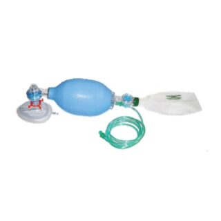 Silicone Resuscitator (Ambu bag) Adult With Pop-off Valve (Disposable)