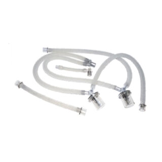 Ventilator Circuit with Double Water Trap